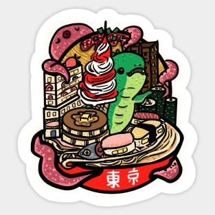 Tokyo Foodscape Sticker